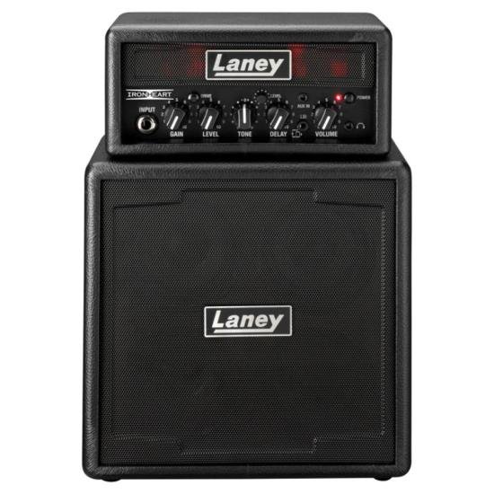 Mini Amplificador Para Guitarra Laney Ministack-Iron Preto