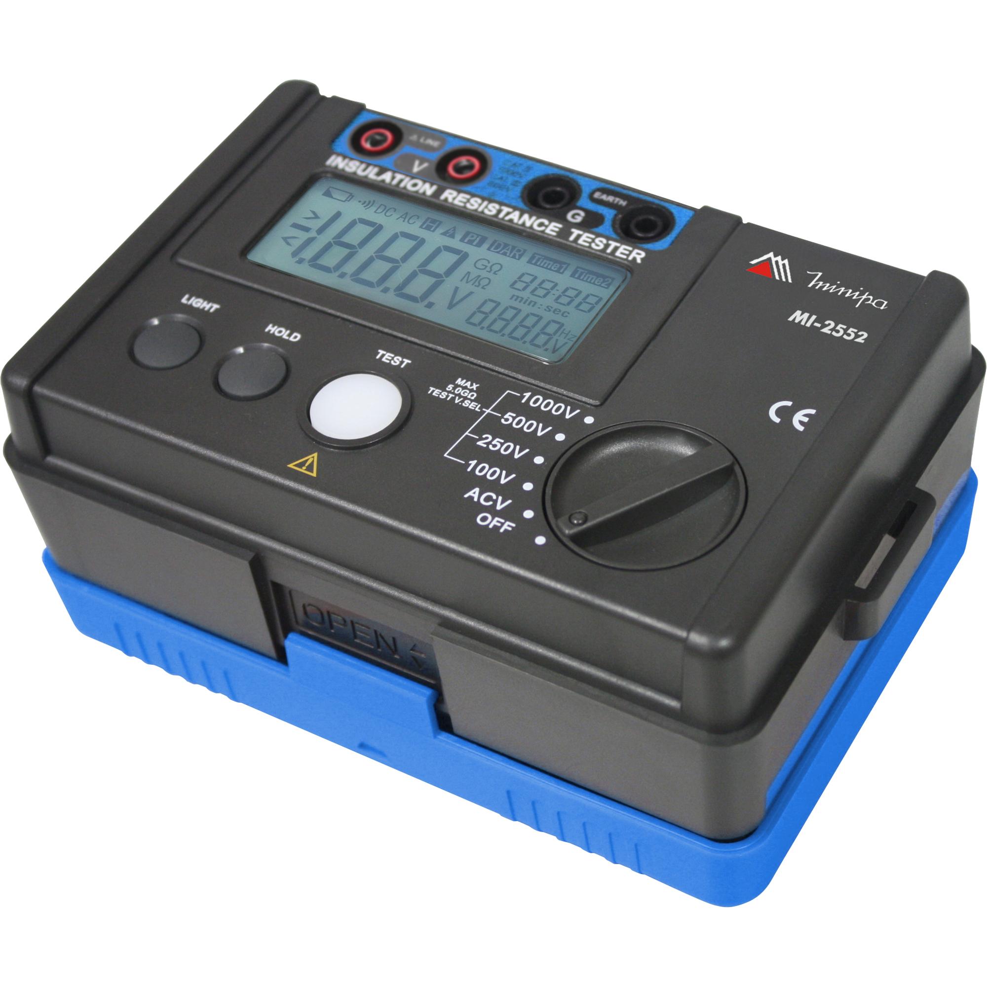 Megômetro Digital Portátil Minipa MI-2552