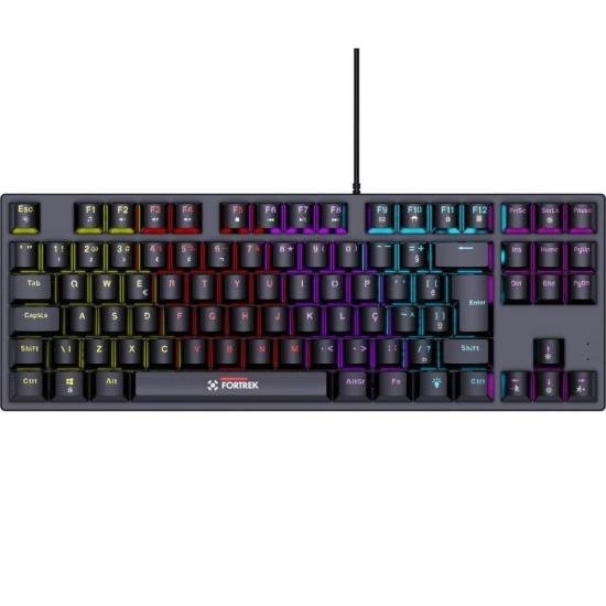 Teclado Gamer Mecânico Fortrek Gravity 80 TKL Preto