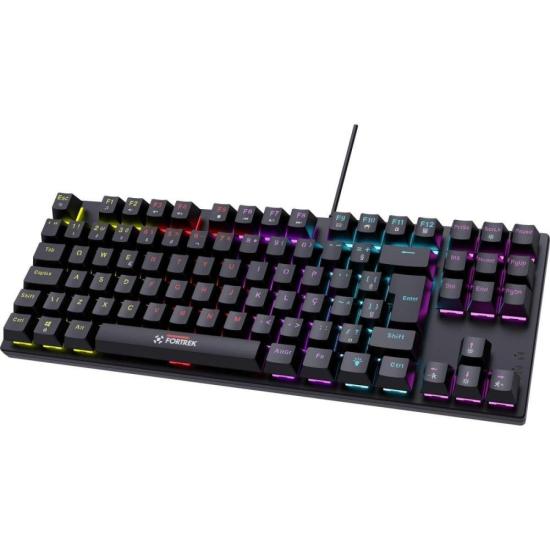 Teclado Gamer Mecânico Fortrek Gravity 80 TKL Preto