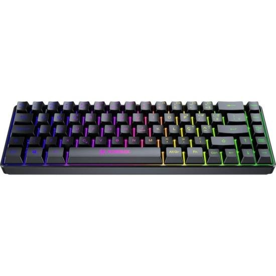 Teclado Gamer Fortrek Fearless 65 Compact Preto