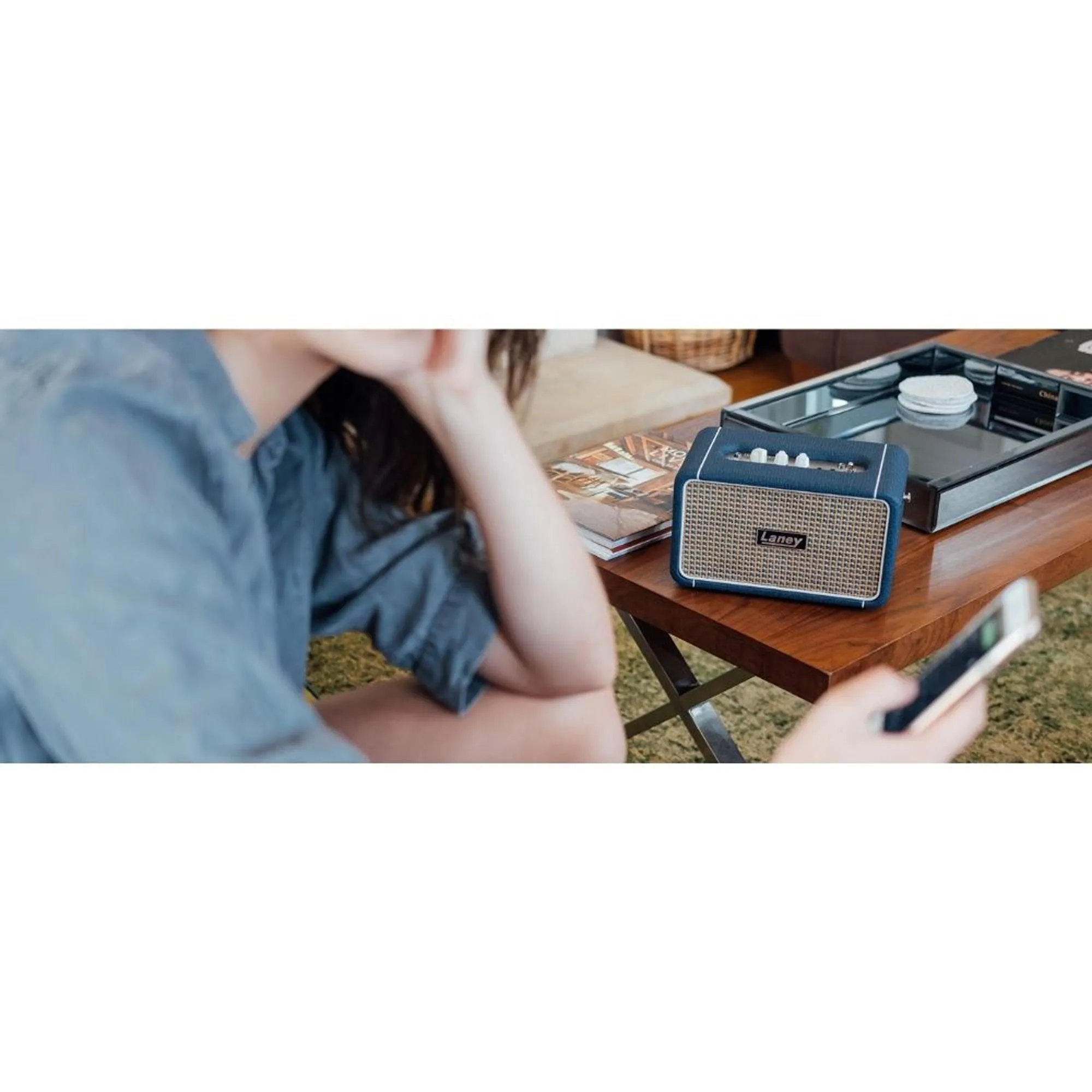 Caixa de Som Bluetooth Laney F67LH Azul