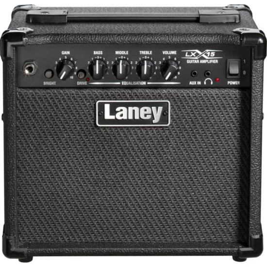 Amplificador Para Guitarra Laney LX15R Preto
