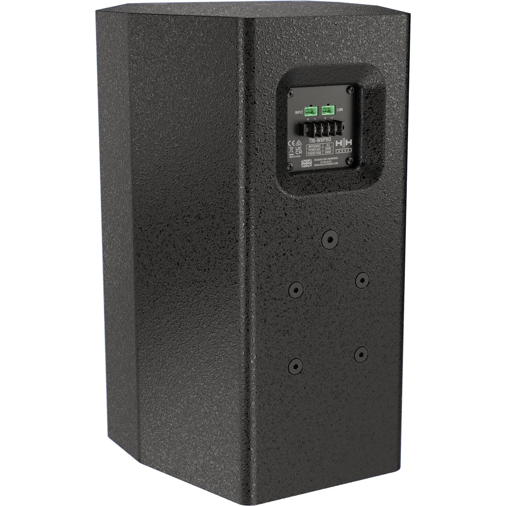 Caixa de Som Passiva HH TNI-W8PRO 8" 800w Preta
