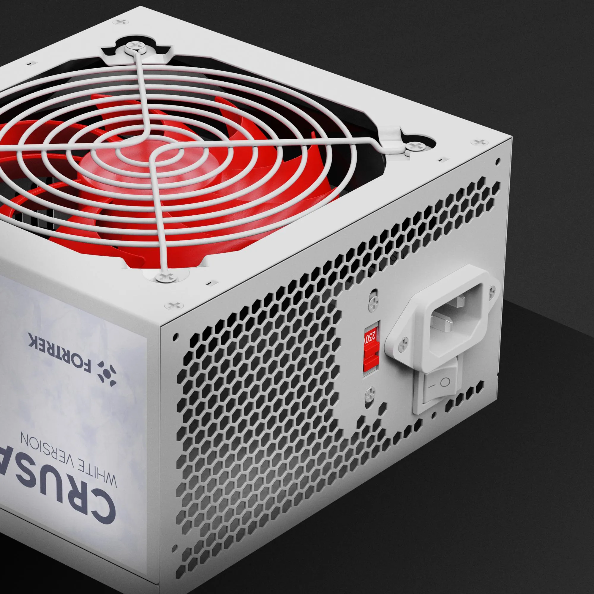 Fonte Gamer ATX Fortrek Crusader 500W Branca