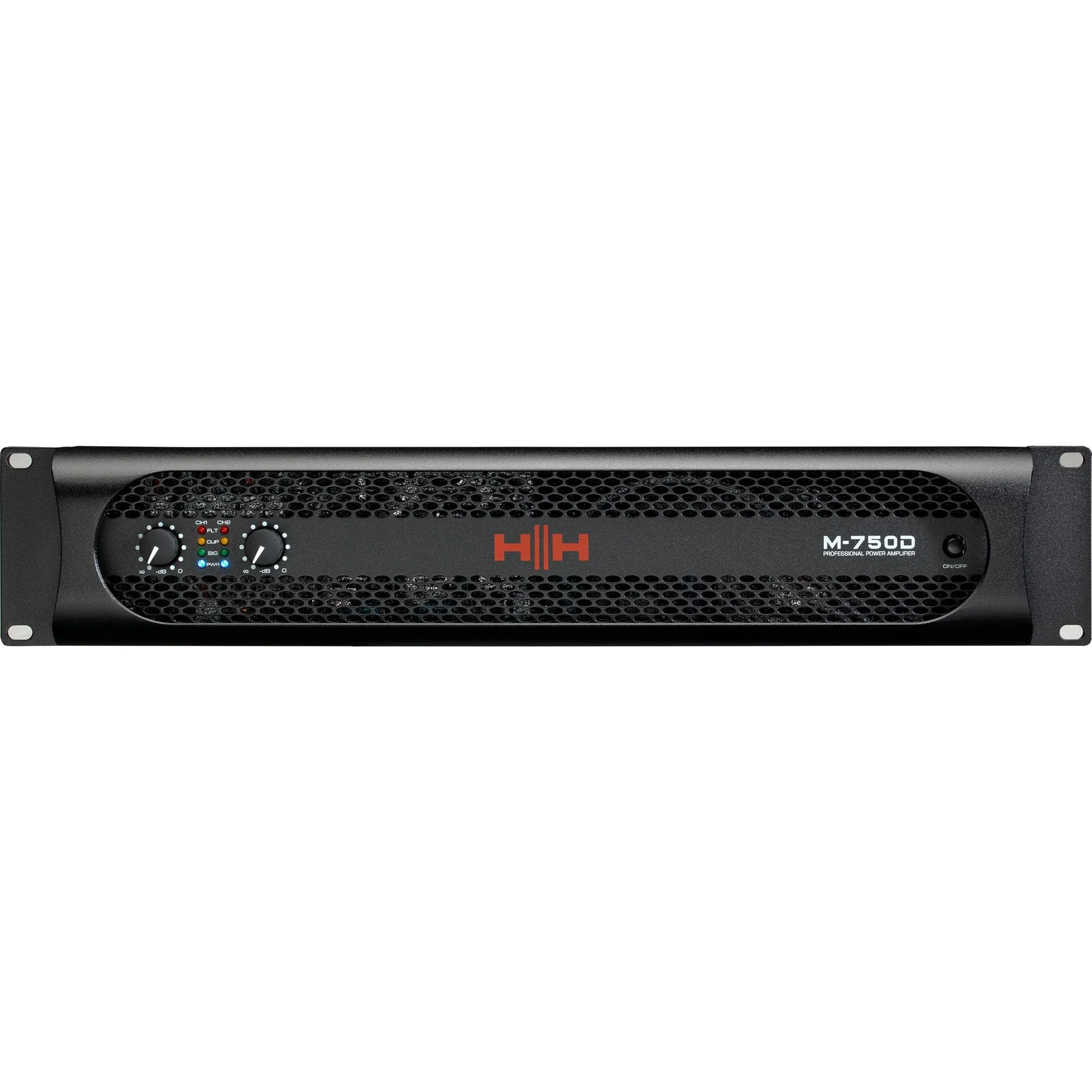 Amplificador de Potência HH M-750D Power Stereo 1500w