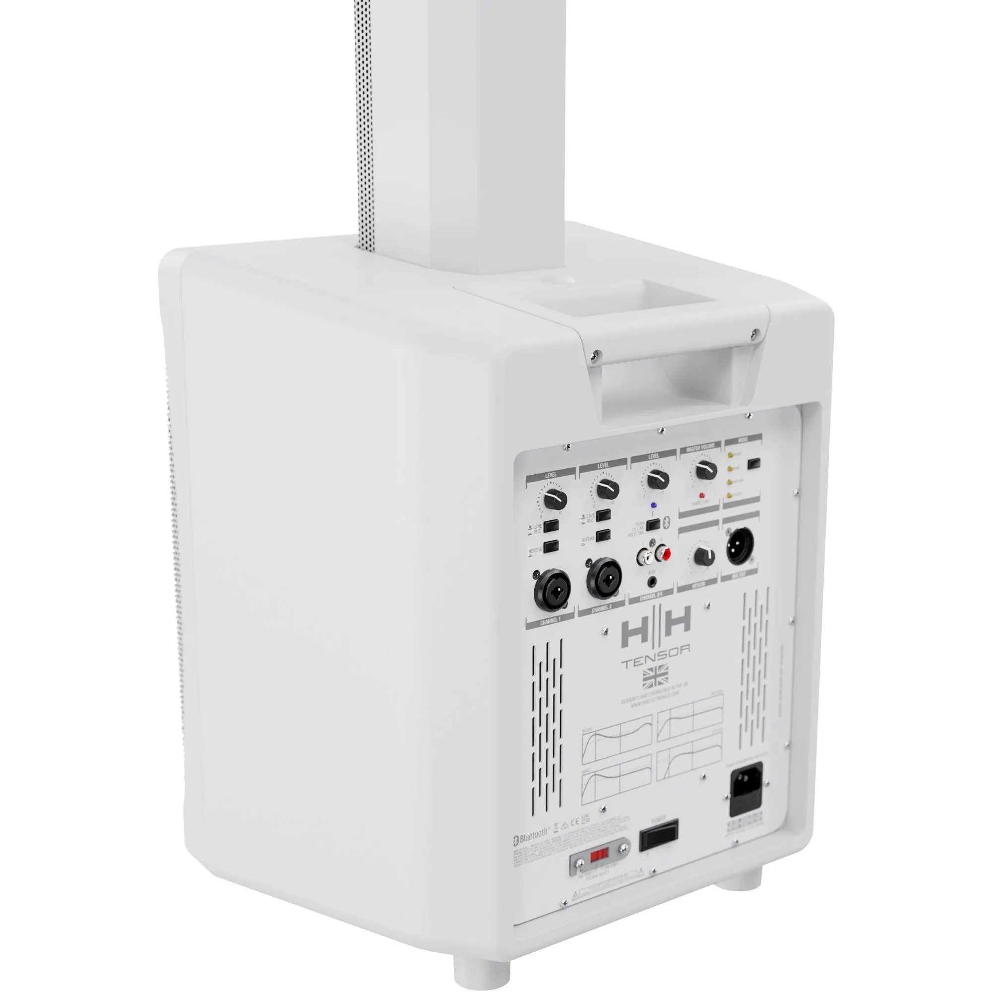 Sistema PA Ativo HH Tensor-solo Branco