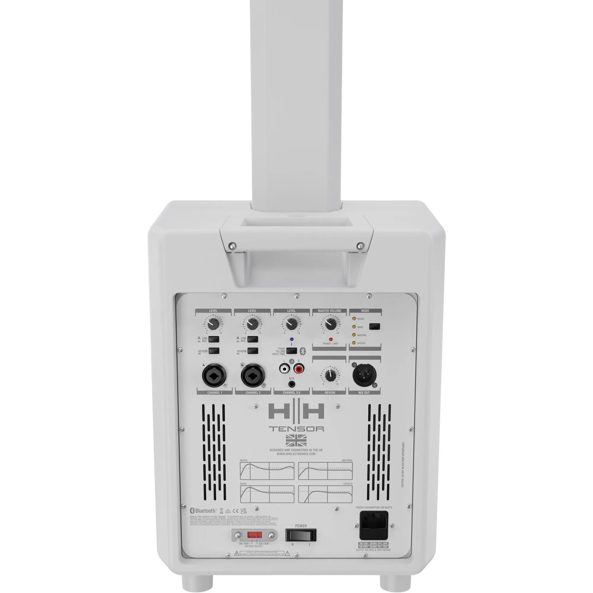 Sistema PA Ativo HH Tensor-solo Branco