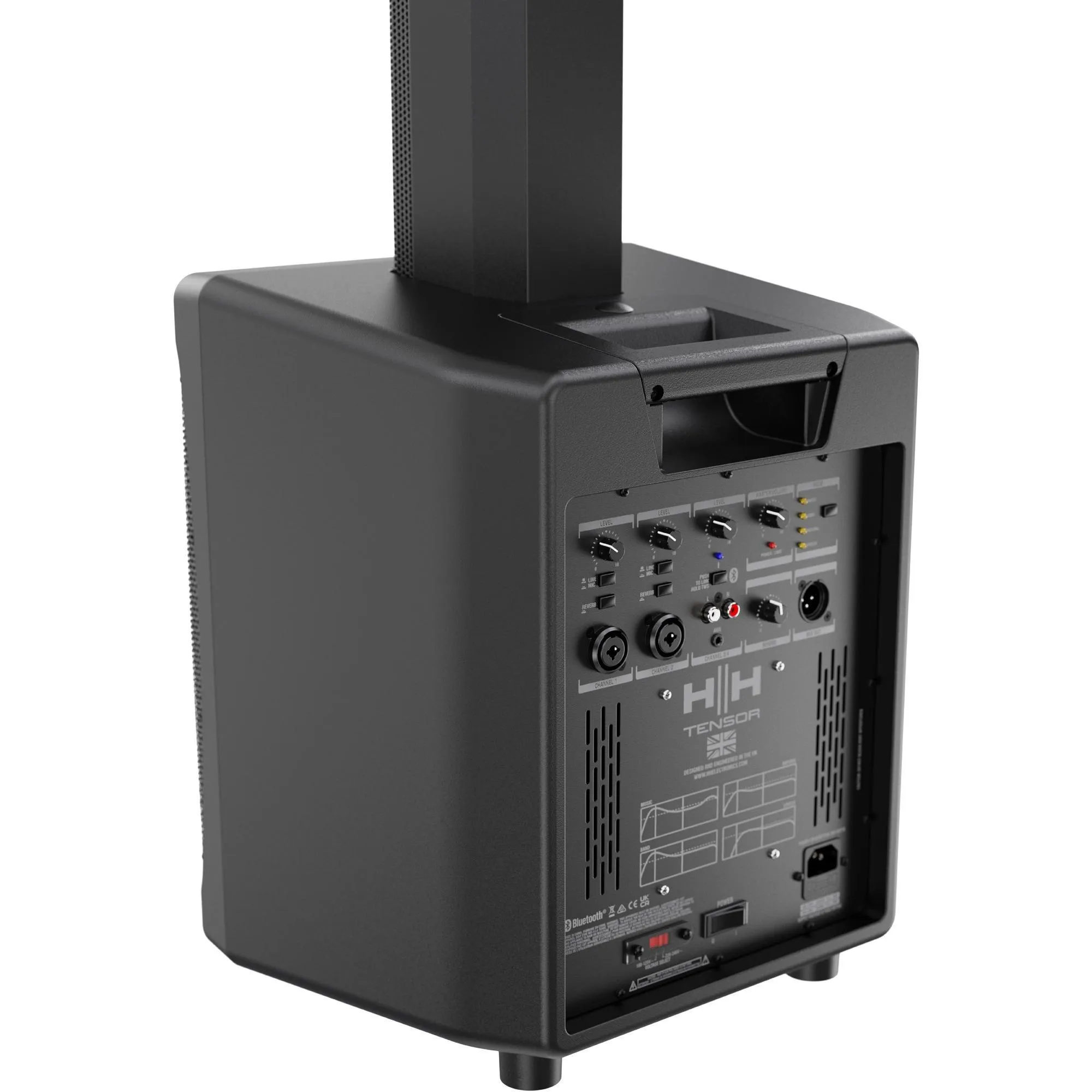 Sistema PA Ativo HH Tensor-solo Preto