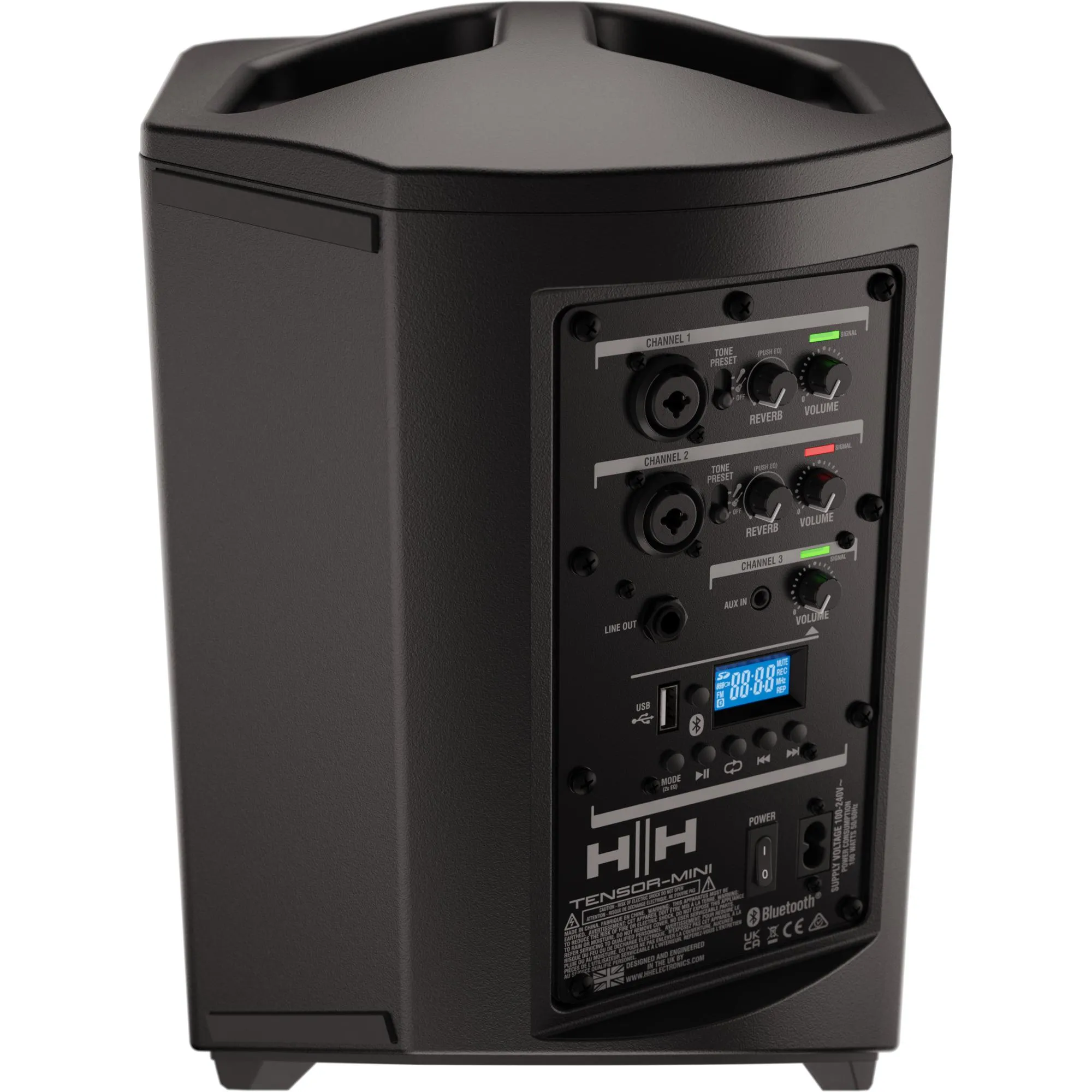 Sistema PA Compacto HH Tensor-mini Preto
