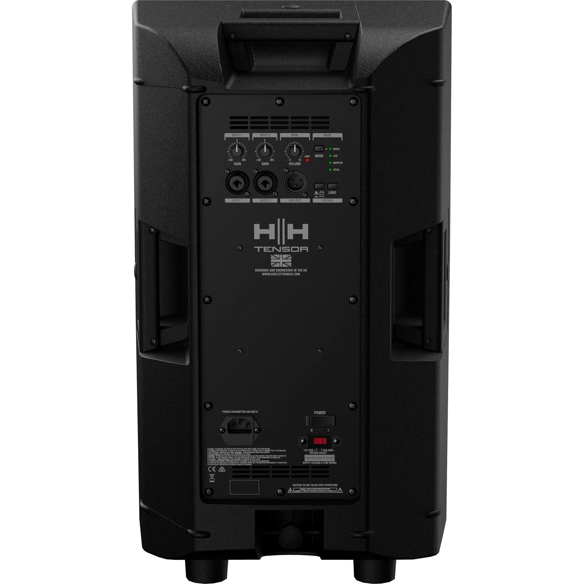 Caixa de Som Ativa HH TRE-1201 12" 1400w