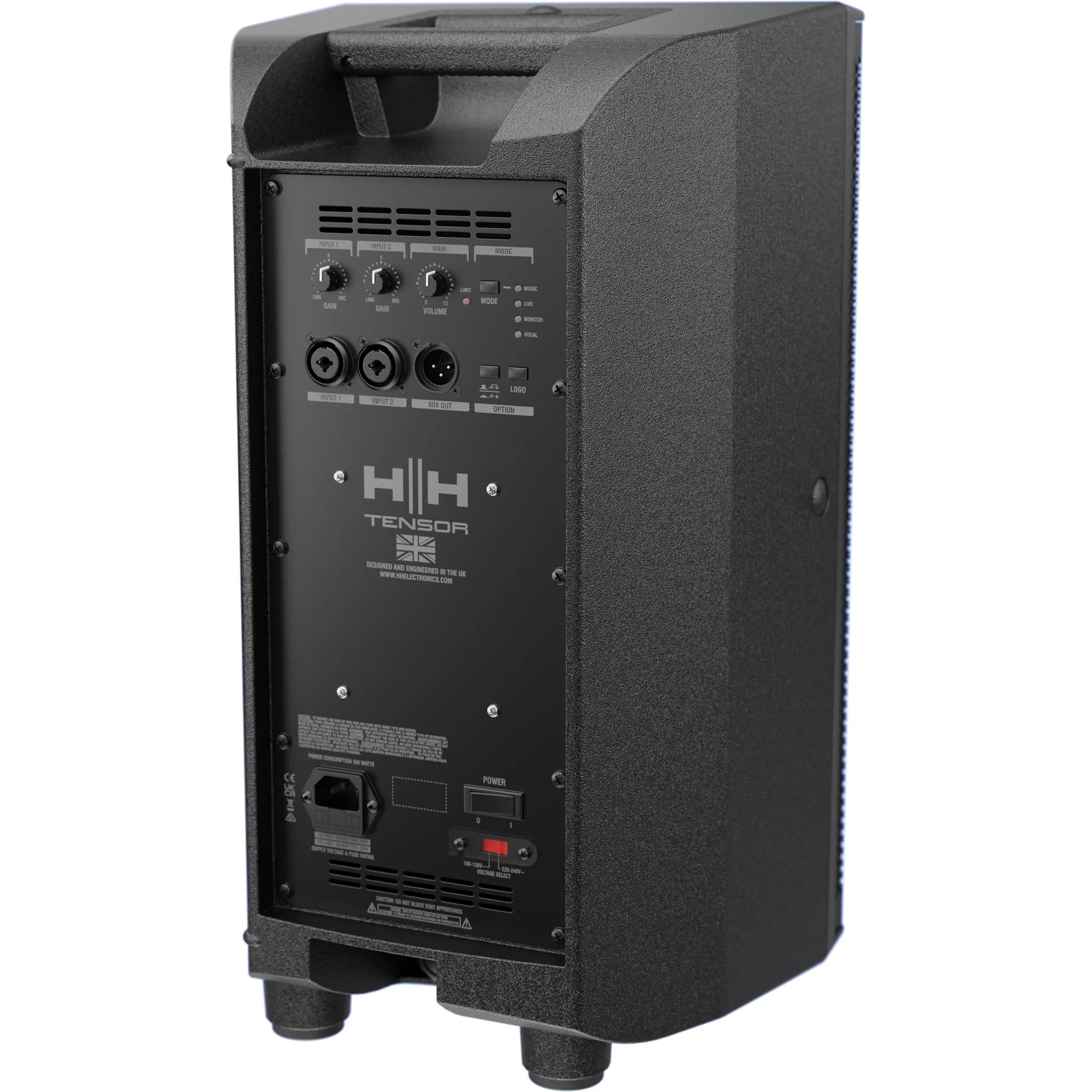 Caixa de Som Ativa HH TRE-1001 10" 1400w