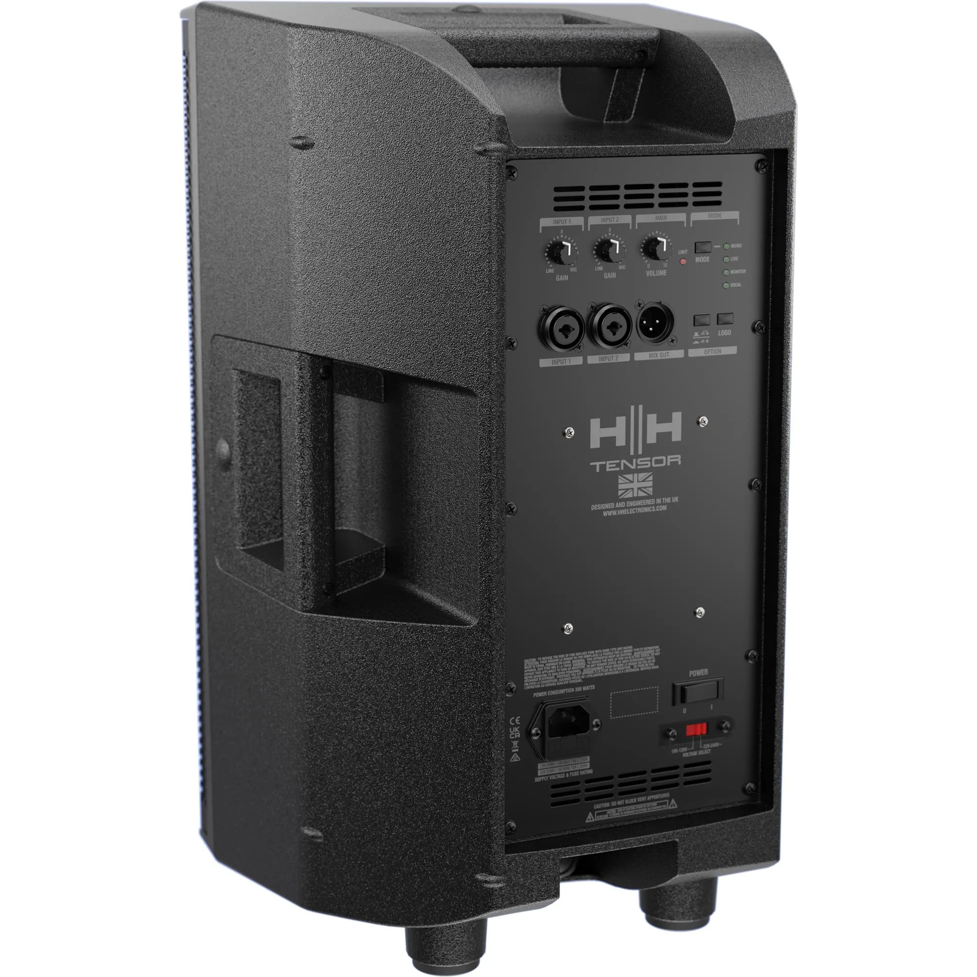 Caixa de Som Ativa HH TRE-1001 10" 1400w