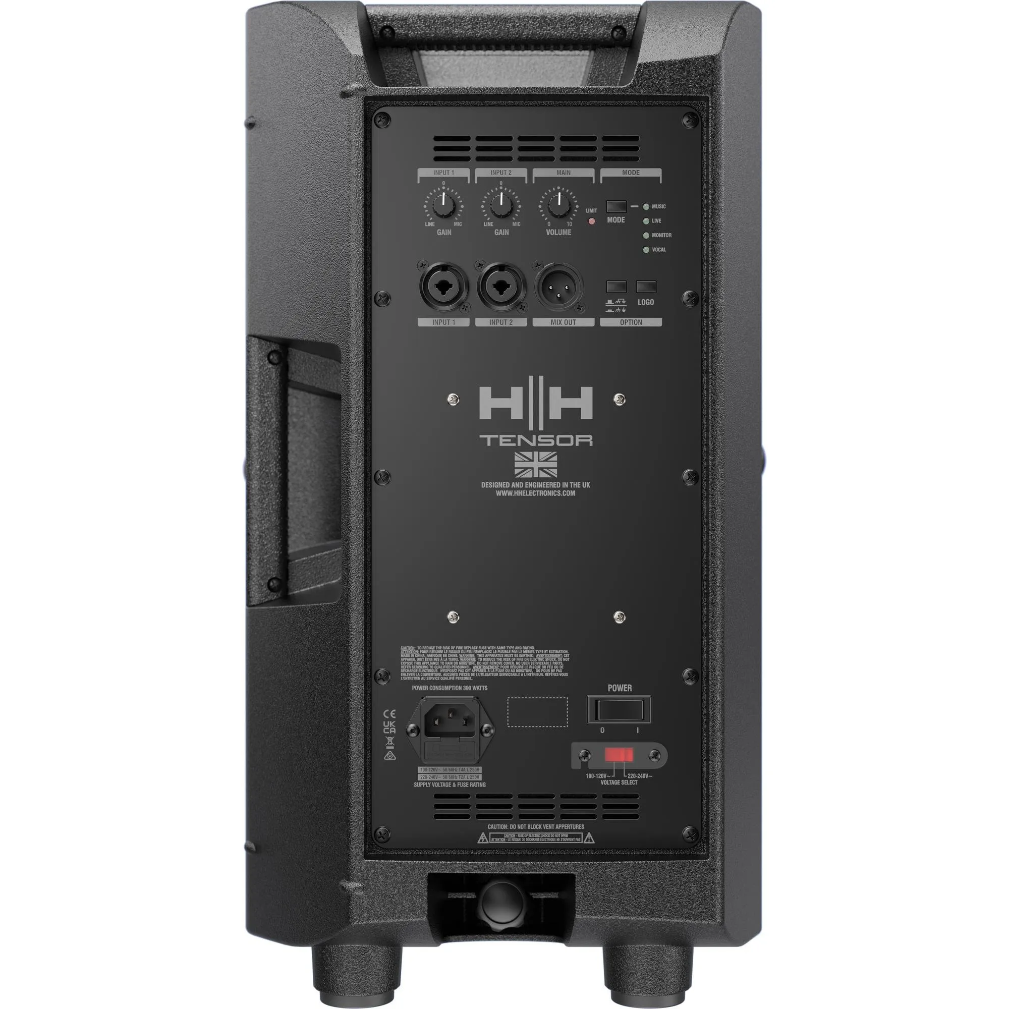 Caixa de Som Ativa HH TRE-1001 10" 1400w