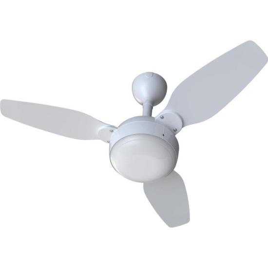 Ventilador de Teto Ventisol Legacy 3 Pás Branco/Marrom Bivolt