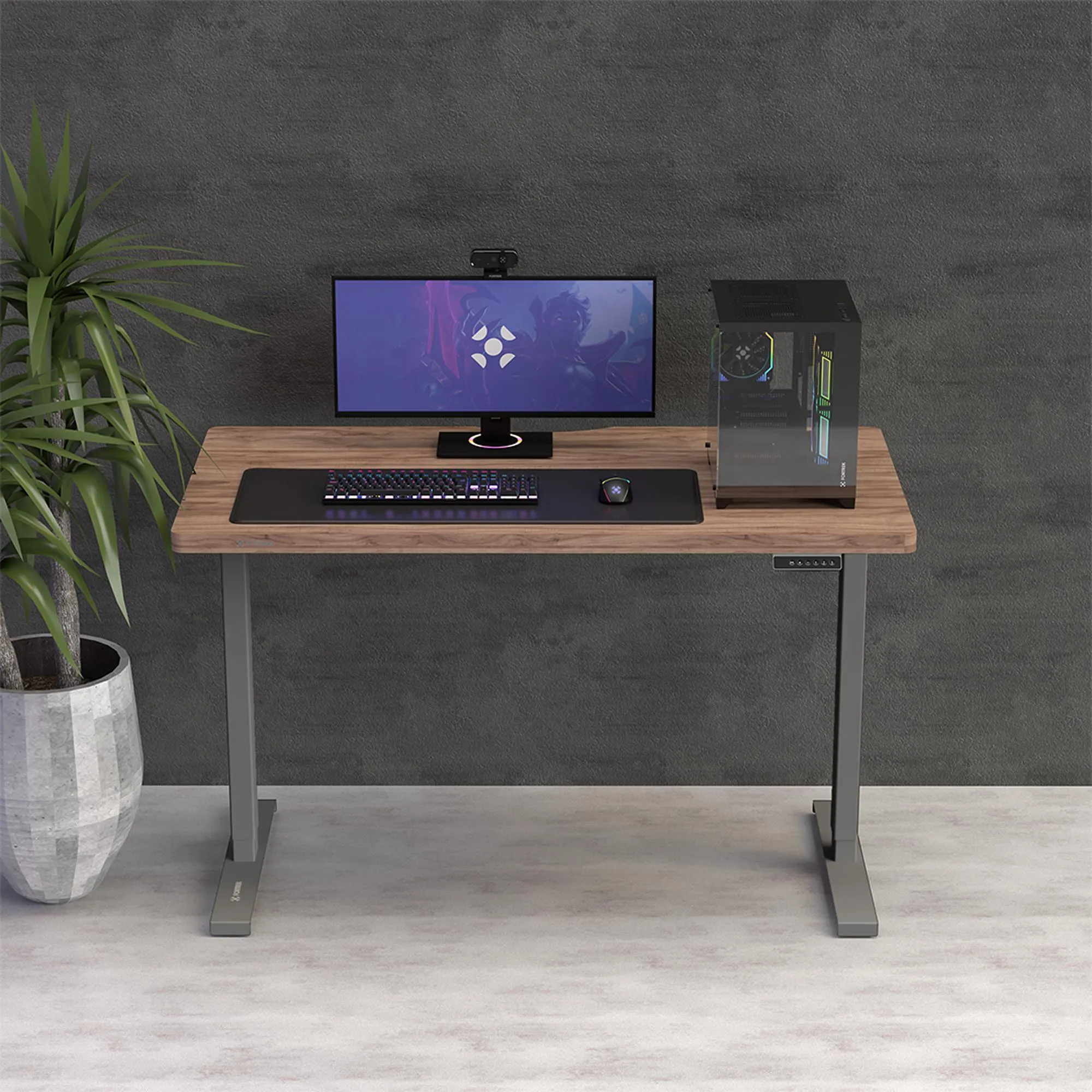 Tampo de Mesa 120x70cm Amêndola Rústica Fortrek