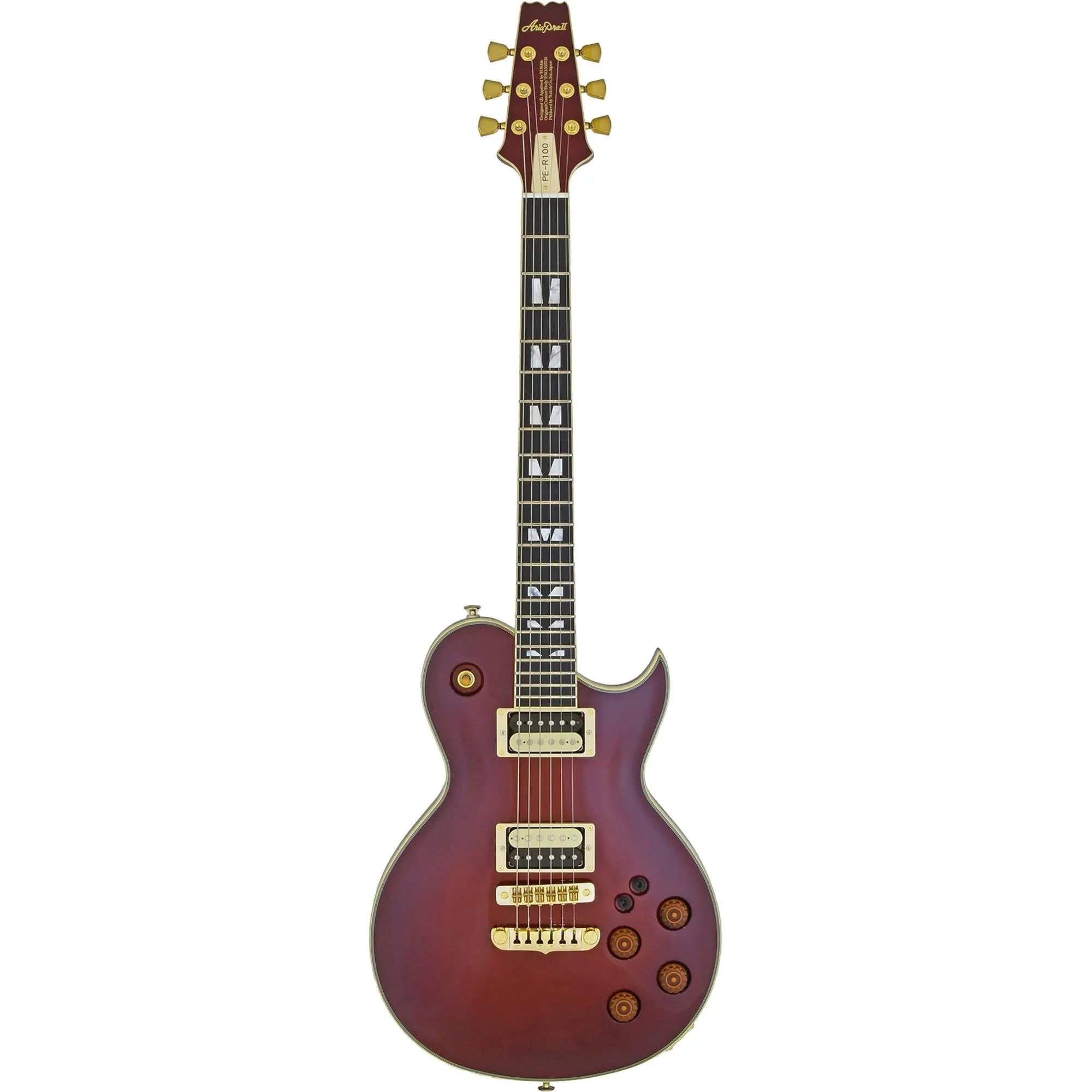 Guitarra Aria Pro II PE-R100 Antique Brown