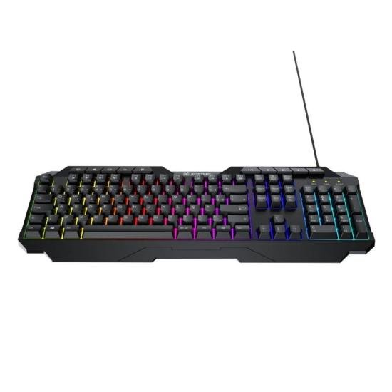 Teclado Gamer Multimidia Fortrek Shortcut Preto