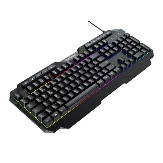 Teclado Gamer Multimidia Fortrek Shortcut Preto