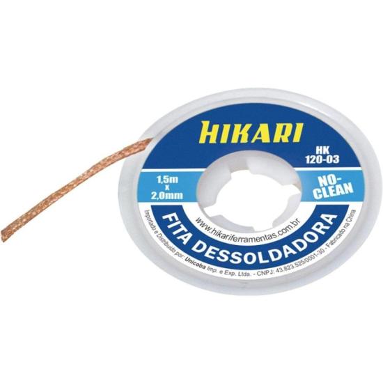 Fita Dessoldadora 1,5 x 2,0mm HK120 Hikari