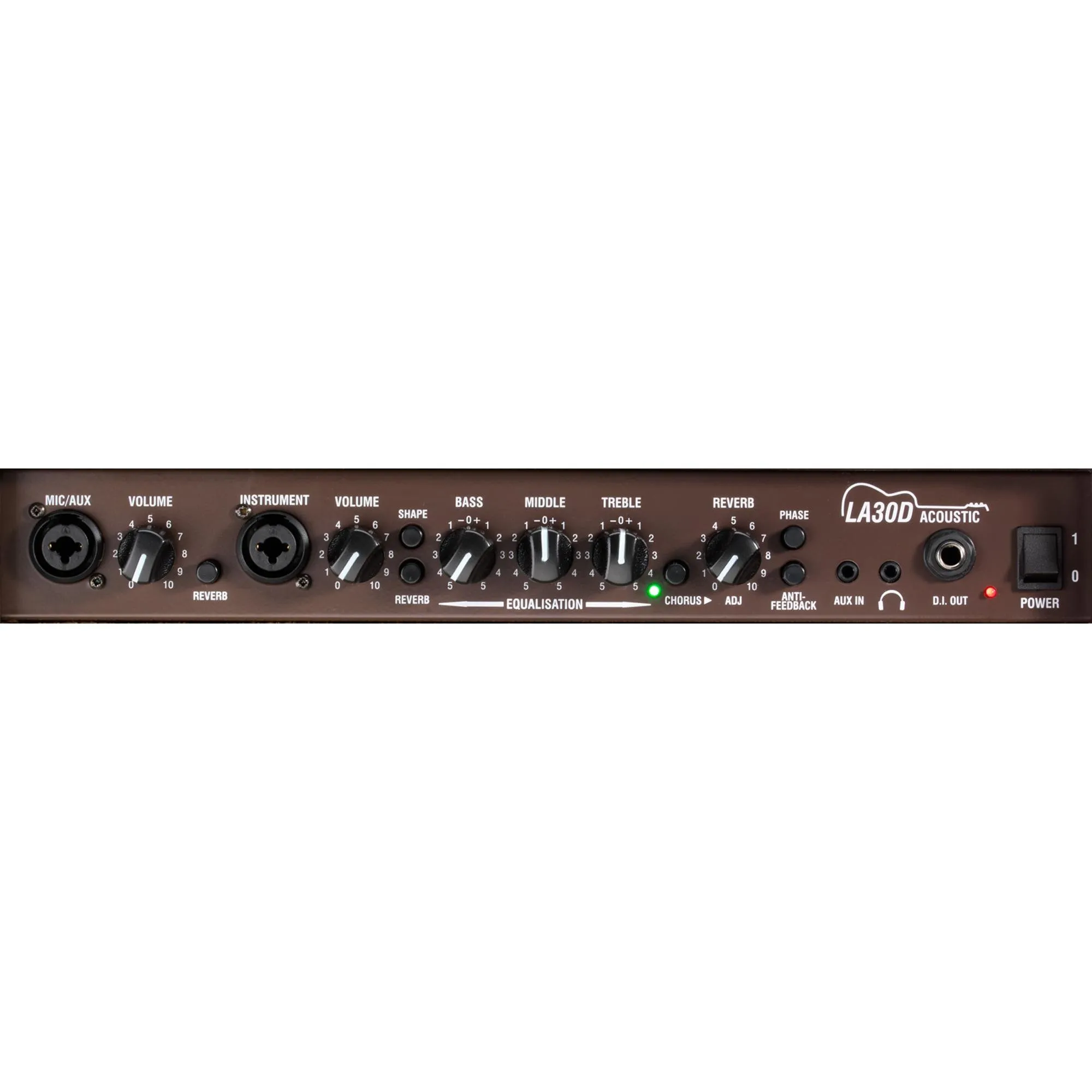 Amplificador Para Violão Laney LA30D Marrom 30w