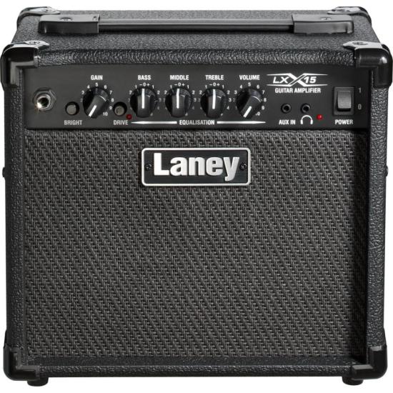 Amplificador Para Guitarra Laney LX15 Preto 15w