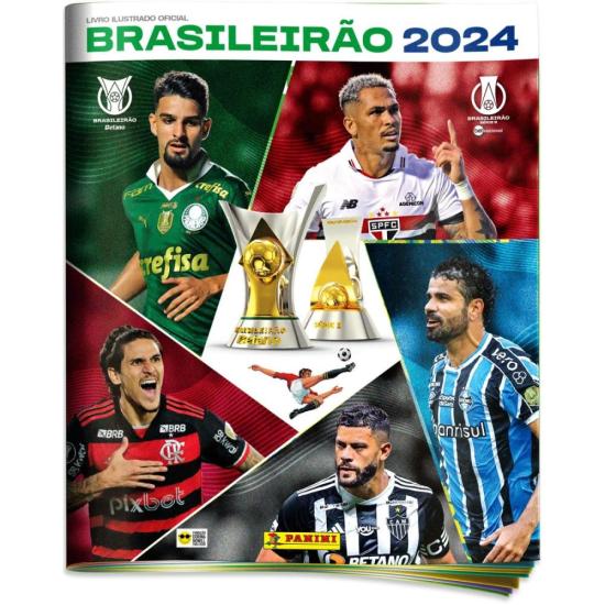 Álbum de Figurinhas Brasileirão 2024 Panini