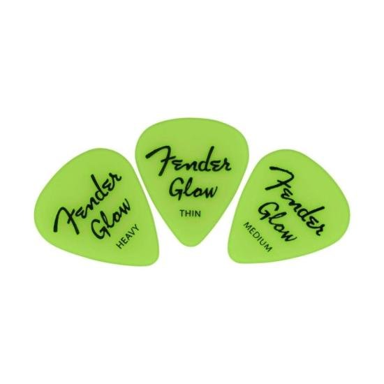 Palheta Fender Glow in The Dark (C/12)