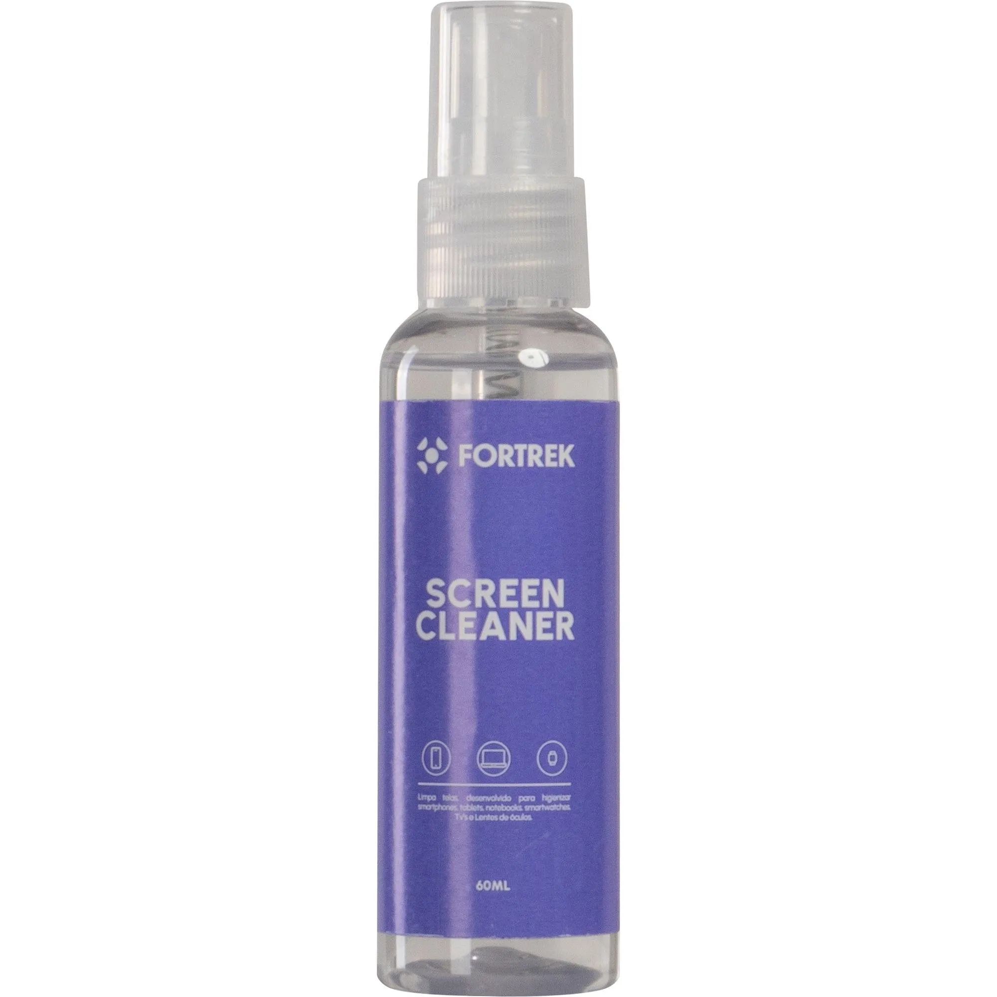Limpa Telas Com Flanela 60ml Fortrek