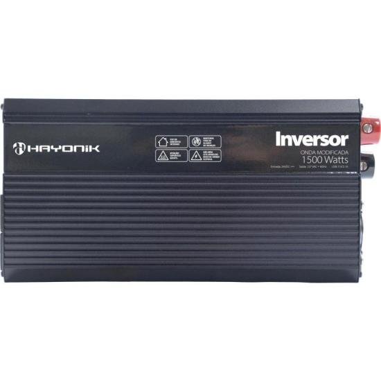 Inversor de Onda Modificada Hayonik MSW2115 1500W 24V/127V USB
