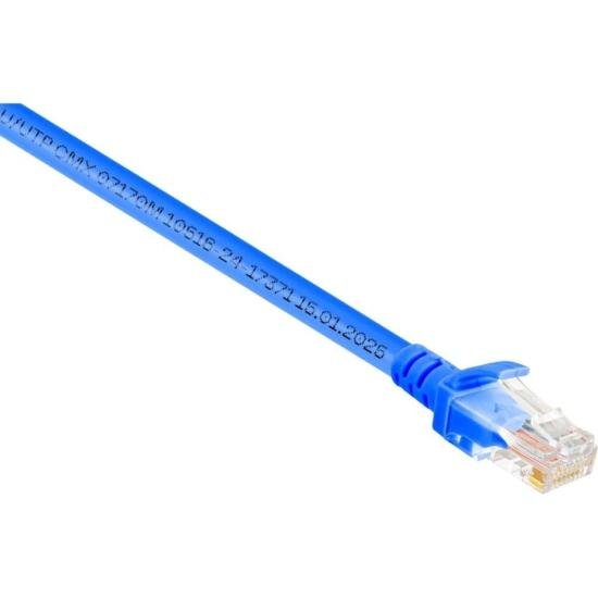 Cabo de Rede Patch Cord Cat5e Fortrek FKCAT5E 1,5m Internet Azul