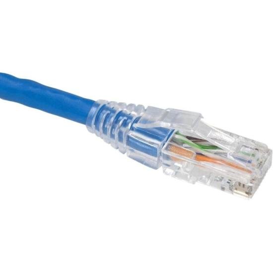 Cabo de Rede Patch Cord Cat6 Fortrek FKCAT6 2,5m Internet Azul