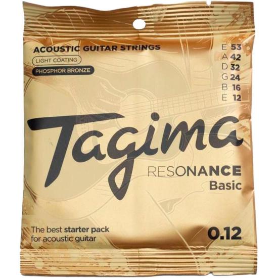 Encordoamento Para Violão .012-.053 Resonance Basic Tagima