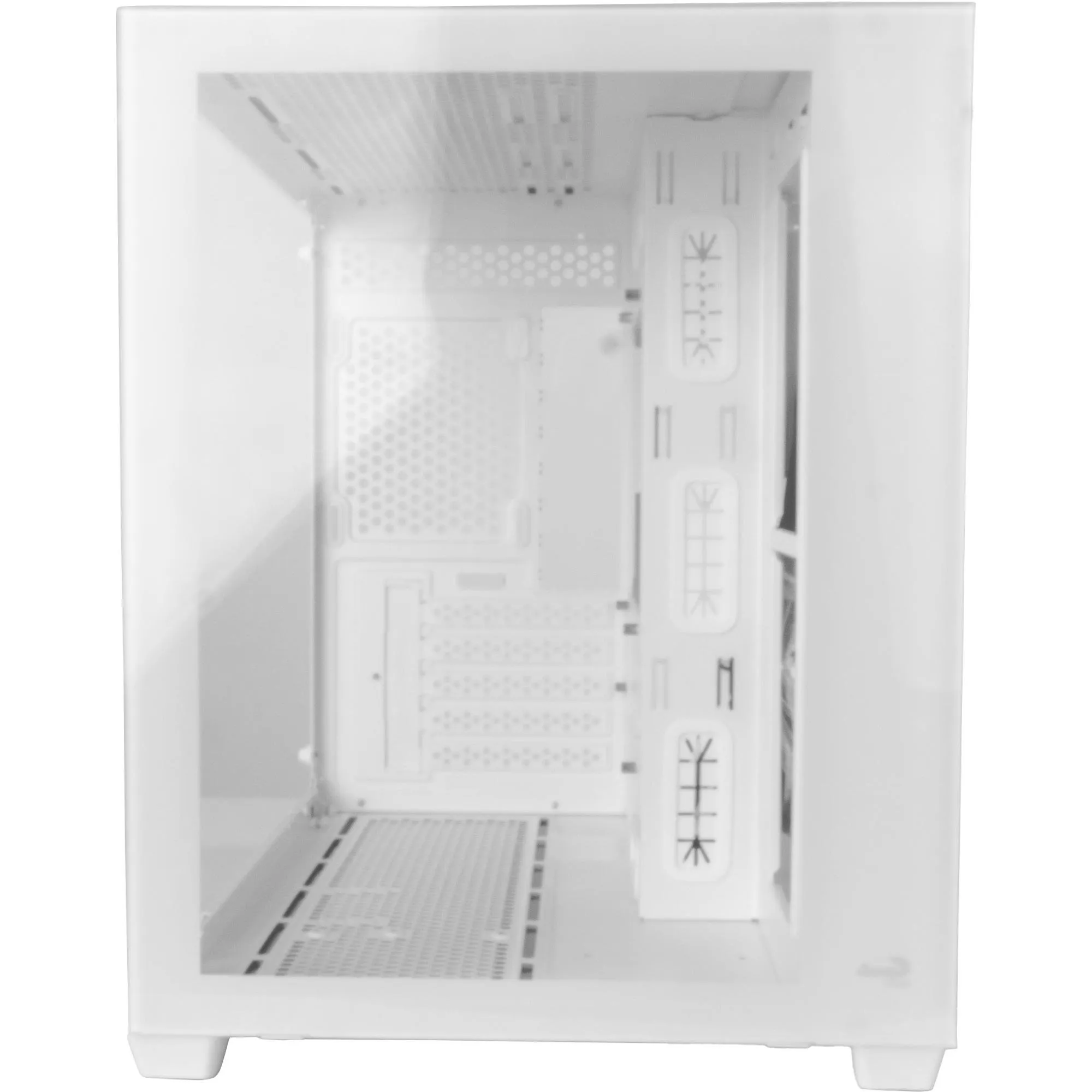 Gabinete Gamer Aerocool Dryft Branco Lateral Vidro