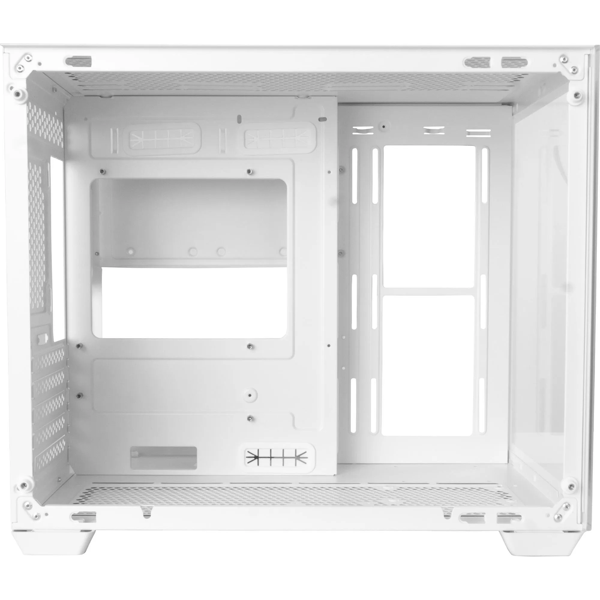 Gabinete Gamer Aerocool Dryft Branco Lateral Vidro