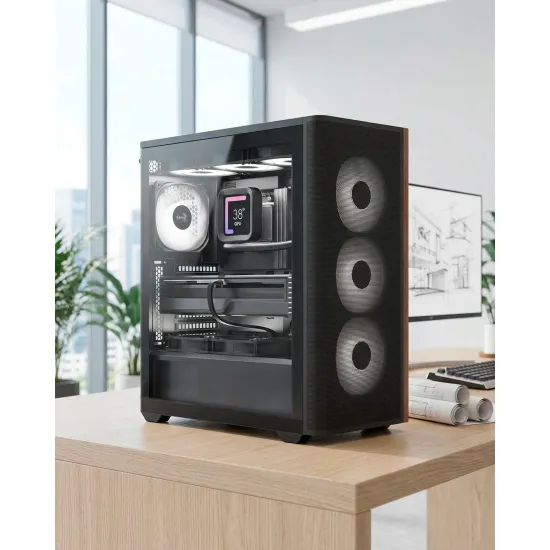 Gabinete Aerocool D501-V1 Preto