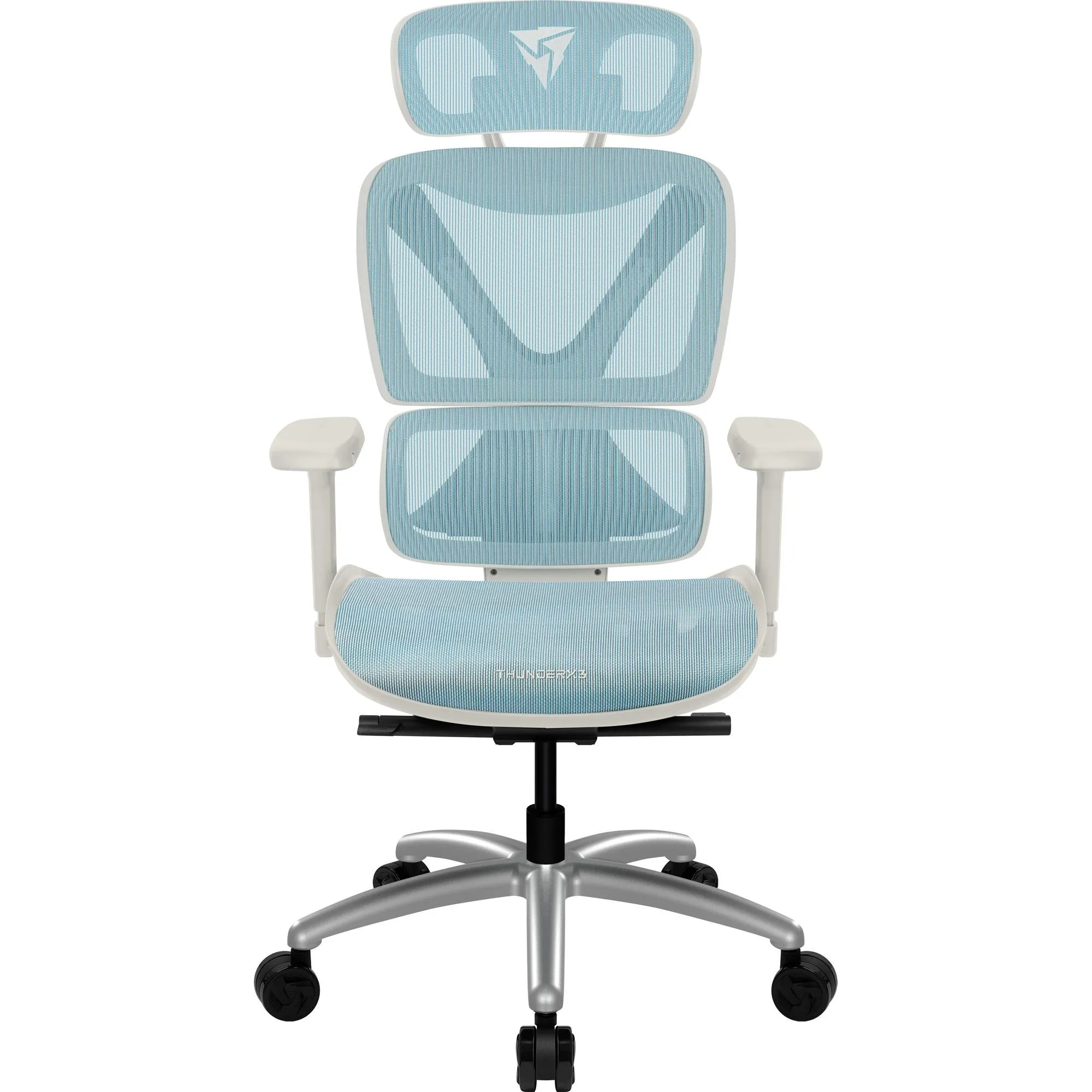 Cadeira Ergonômica ThunderX3 XTC Chroma Azul/Branco