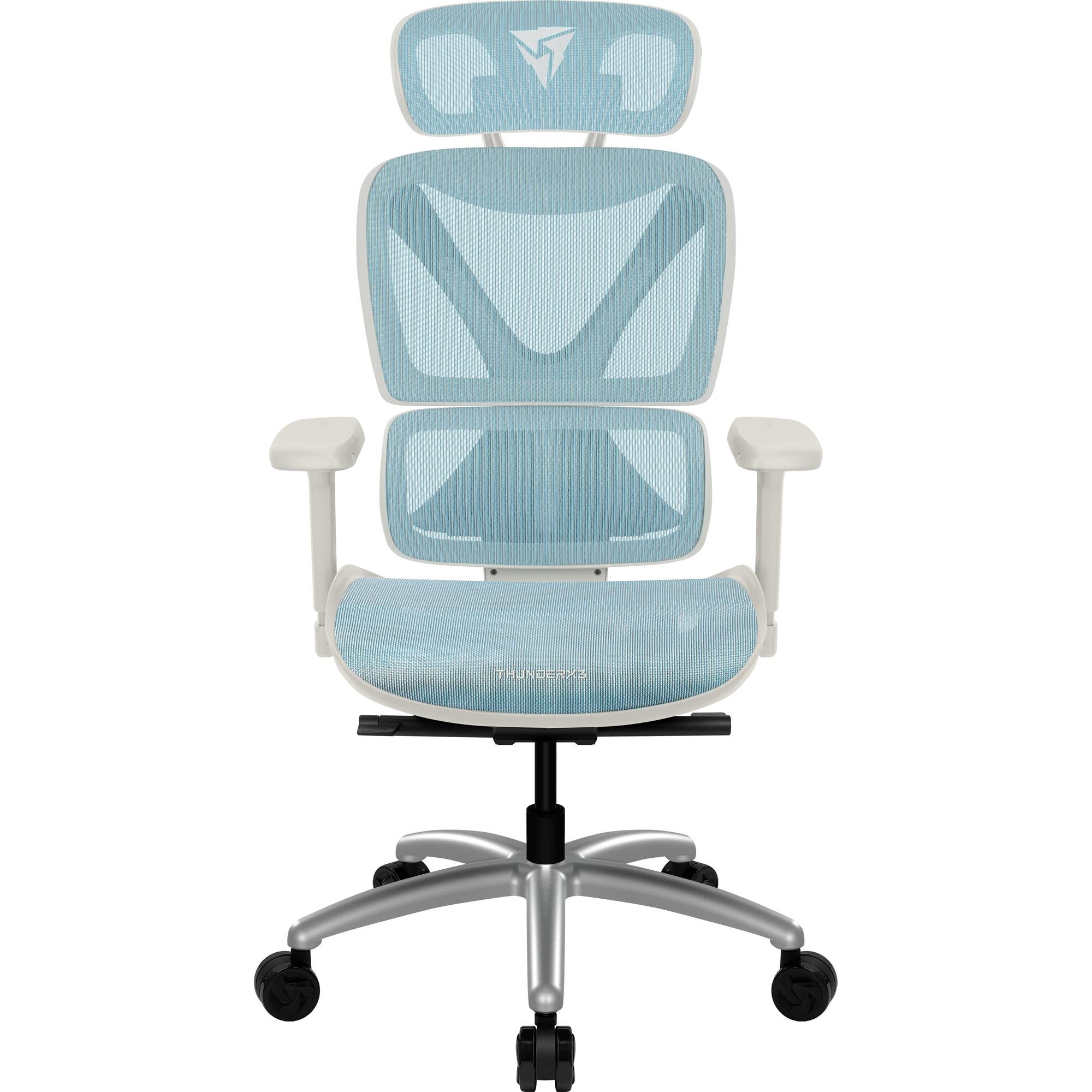 Cadeira Ergonômica ThunderX3 XTC Chroma Azul/Branco