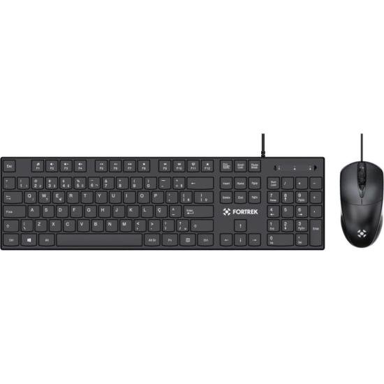 KIT TECLADO/MOUSE FORTREK C13