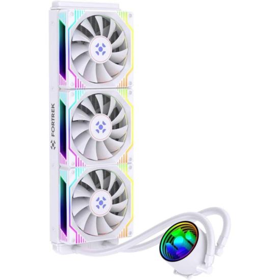 Water Cooler Fortrek Breezy 360 mm Fan Triplo Branco