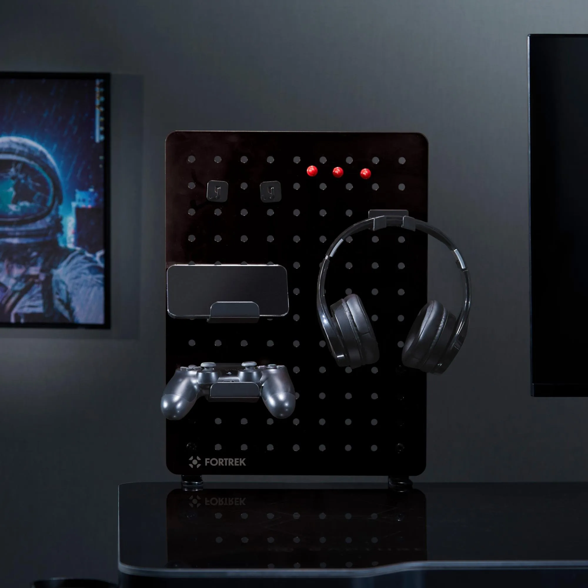 Painel Organizador Fortrek Grid Space Gamer Preto