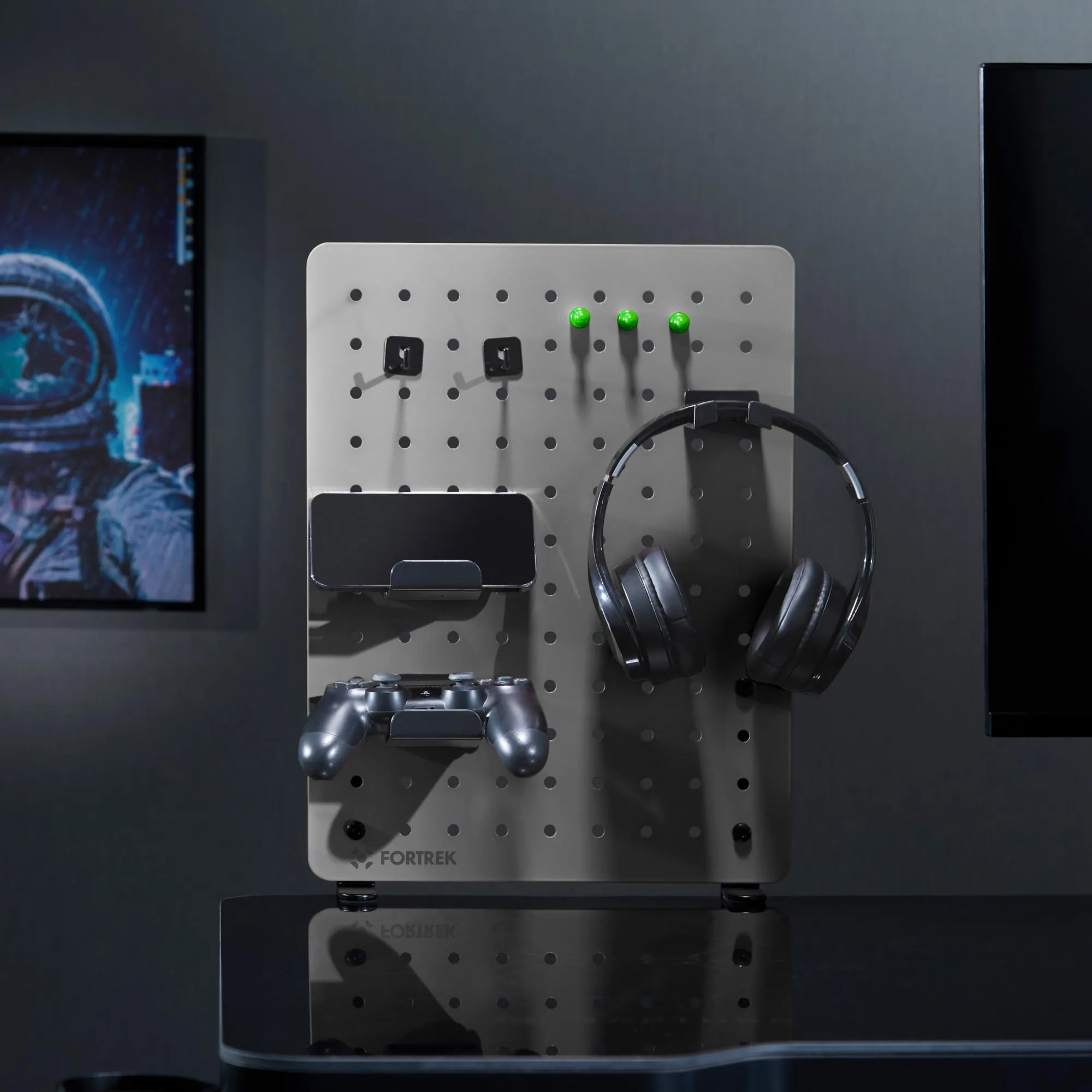Painel Organizador Fortrek Grid Space Gamer Branco