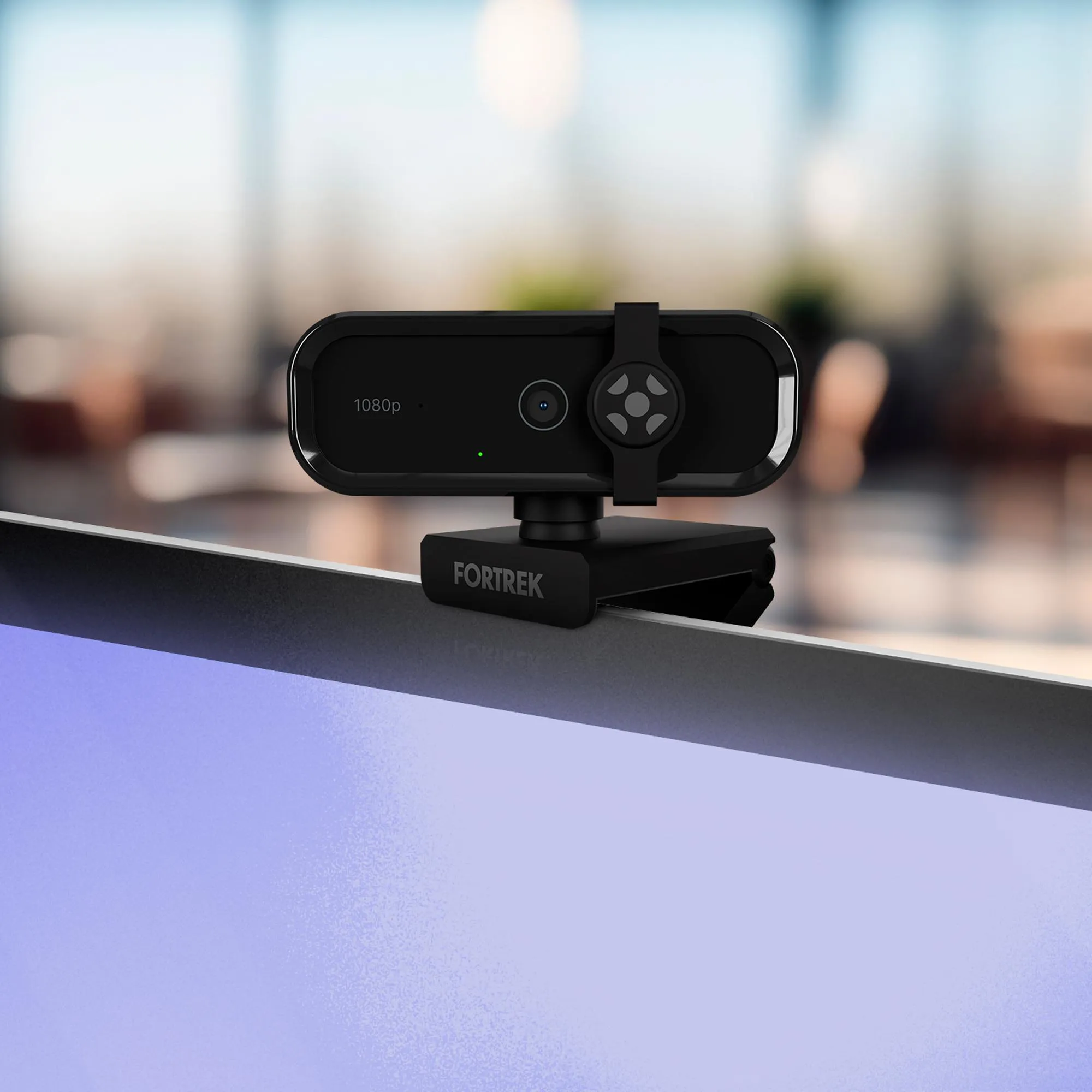 Webcam Vision 20 Fortrek 1080p 30FPS Para Videochamadas