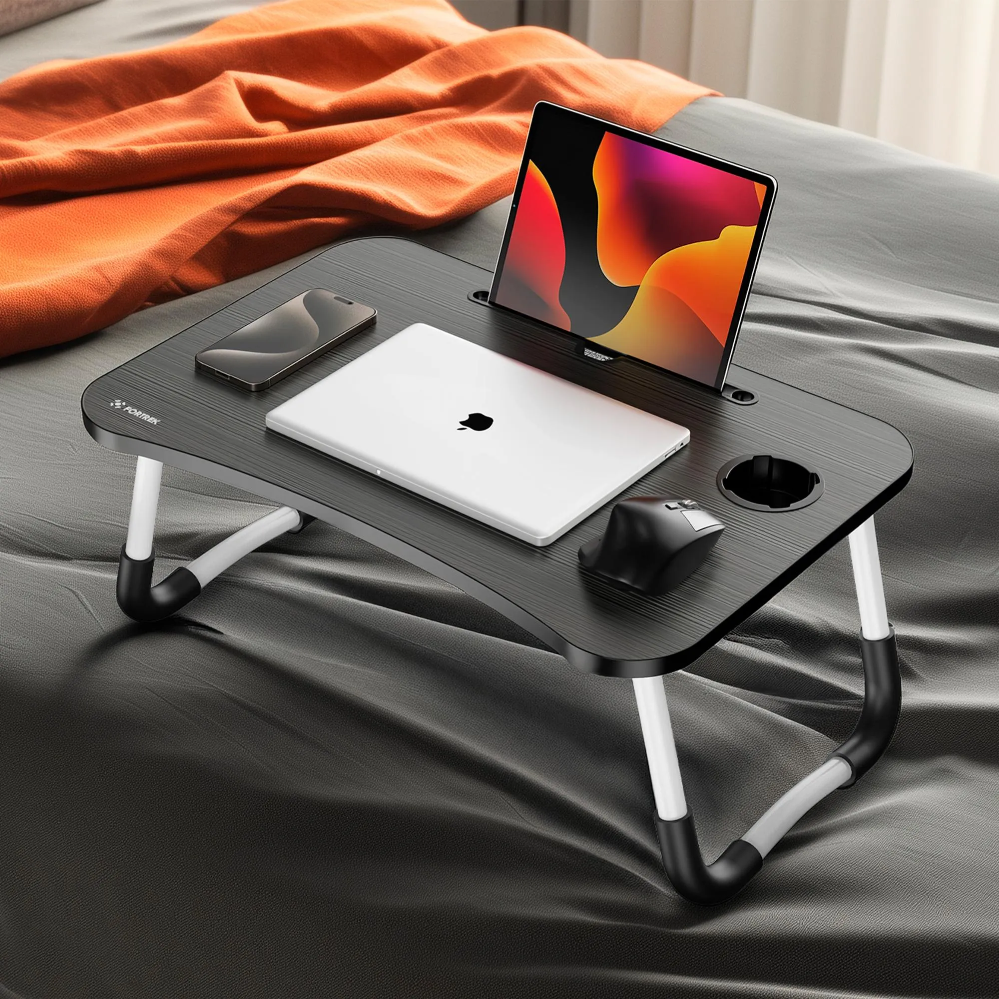 Mesa Dobrável de Colo Para Notebook Fortrek Lapdesk Preta