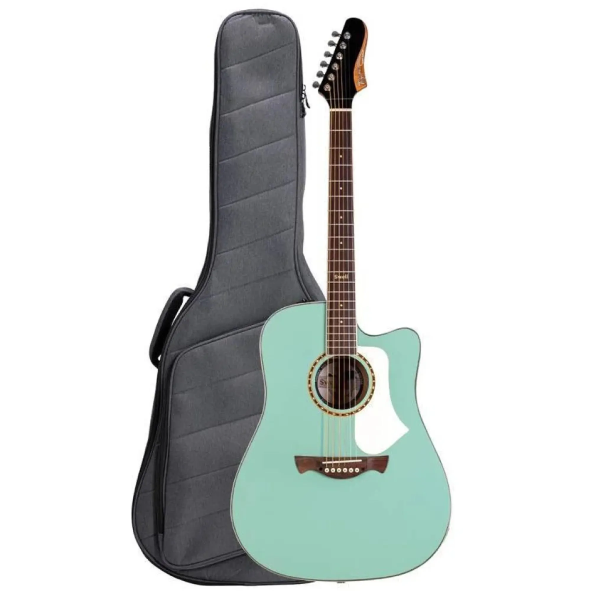 Violão Tagima Swell Deluxe Aço Turquoise Green