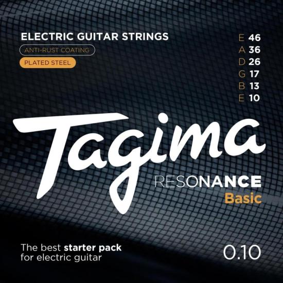 Encordoamento Para Guitarra .010-.046 Resonance Basic Tagima