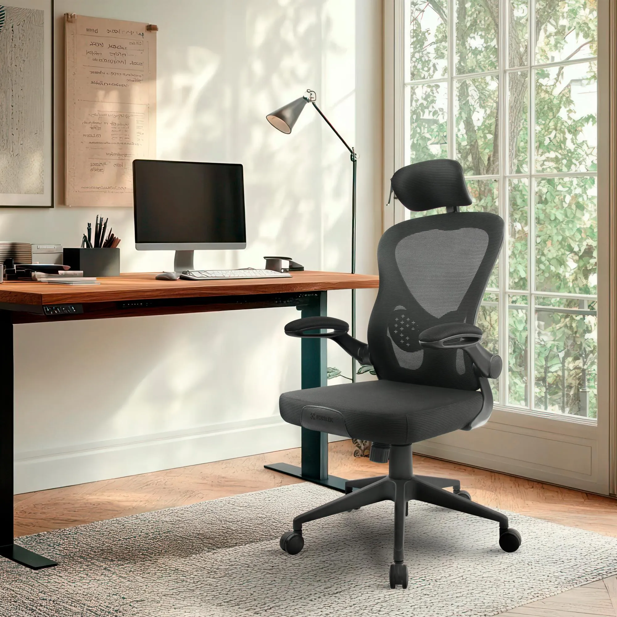 Cadeira Ergonômica Fortrek Ergo Base Mesh Preta