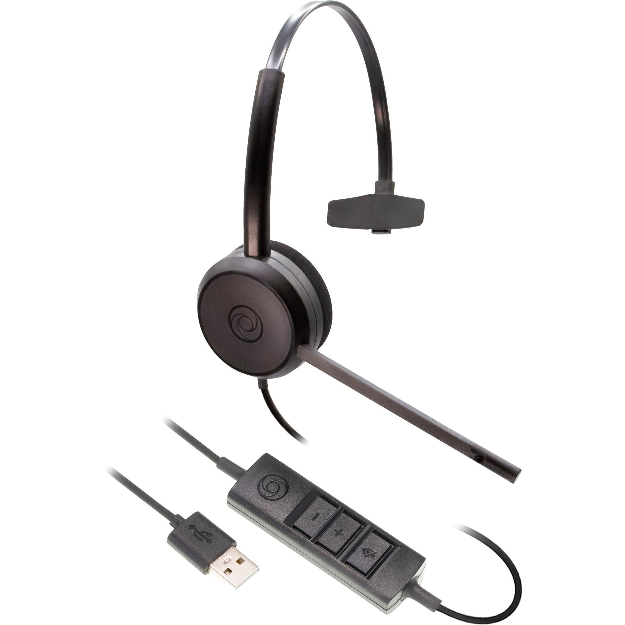 Headset Felitron Bravo USB Mono Preto