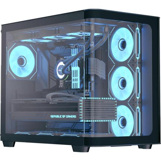 Gabinete Gamer Aerocool ATX P500C Preto Lateral Vidro
