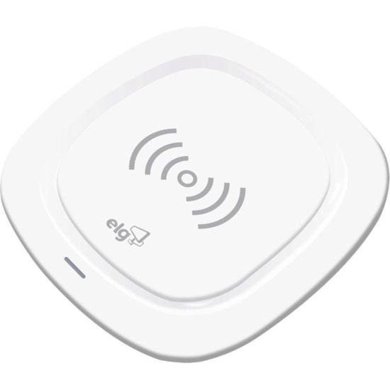 Carregador Wireless de Mesa ELG WQ1WH Branco